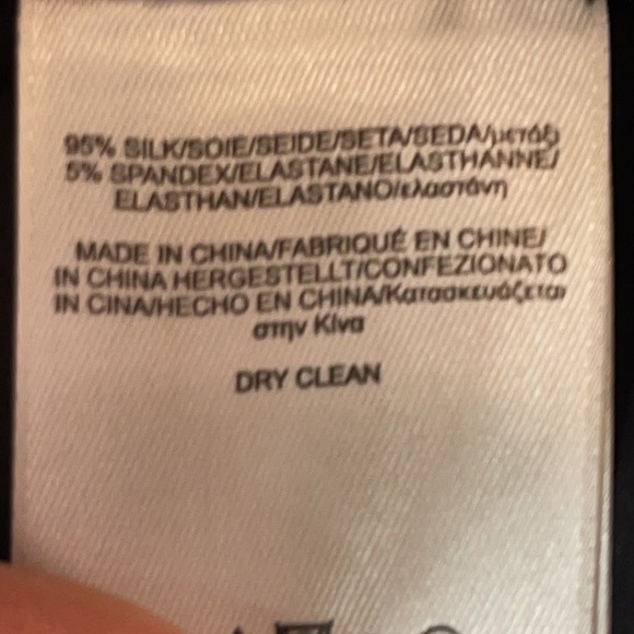 Brooks Brothers Black Ruched Wrap Silk Dress 2 - Picture 8 of 9